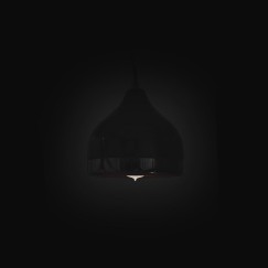 Plafonnier suspension luminaire Elprecious E27 couleur noir-bronze D17x112cm