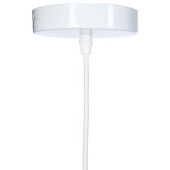 Plafonnier suspension luminaire   Å27 beige D44x31cm