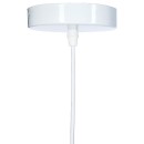 Plafonnier suspension luminaire   Å27 beige D44x31cm