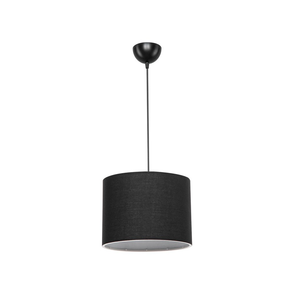 Plafonnier suspension luminaire Å27 noir D22x60cm Plafonnier suspension luminaire Å27 noir D22x60cm