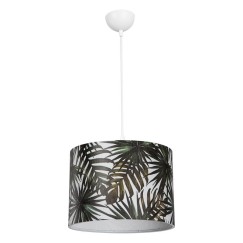 Plafonnier suspension luminaire Å27 multicolore D28x65cm
