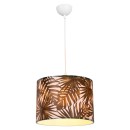 Plafonnier suspension luminaire Å27 multicolore D28x65cm