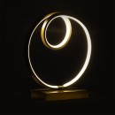 Plafonnier suspension luminaire  LED 3000K couleur dorée 80x40x67cm