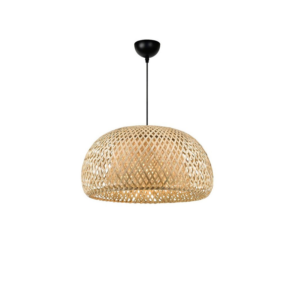 Plafonnier suspension luminaire beige-vert D38x80cm Plafonnier suspension luminaire beige-vert D38x80cm
