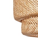 Plafonnier suspension luminaire Polto beige D40x100cm