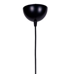Plafonnier suspension luminaire bois marron 25x4x96 cm