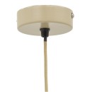 Plafonnier suspension luminaire en jute 65x110 cm