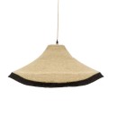 Plafonnier suspension luminaire jute 60x115 cm