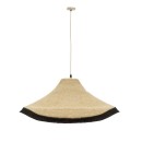 Plafonnier suspension luminaire jute 60x115 cm