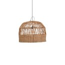 Plafonnier suspension luminaire rotin 60x45 cm