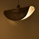 Plafonnier suspension luminaire naturelle 90x6 cm