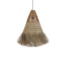 Plafonnier suspension luminaire abat jour 50x50x70 cm