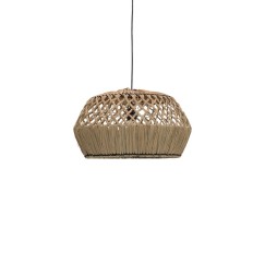 Plafonnier suspension luminaire abat jour 50x27cm