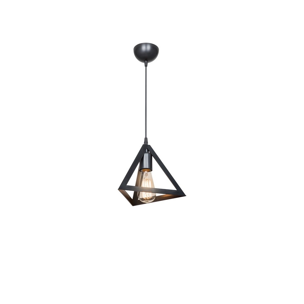 Plafonnier suspension luminaire avec abat jour noir 24x22 cm Plafonnier suspension luminaire avec abat jour noir 24x22 cm