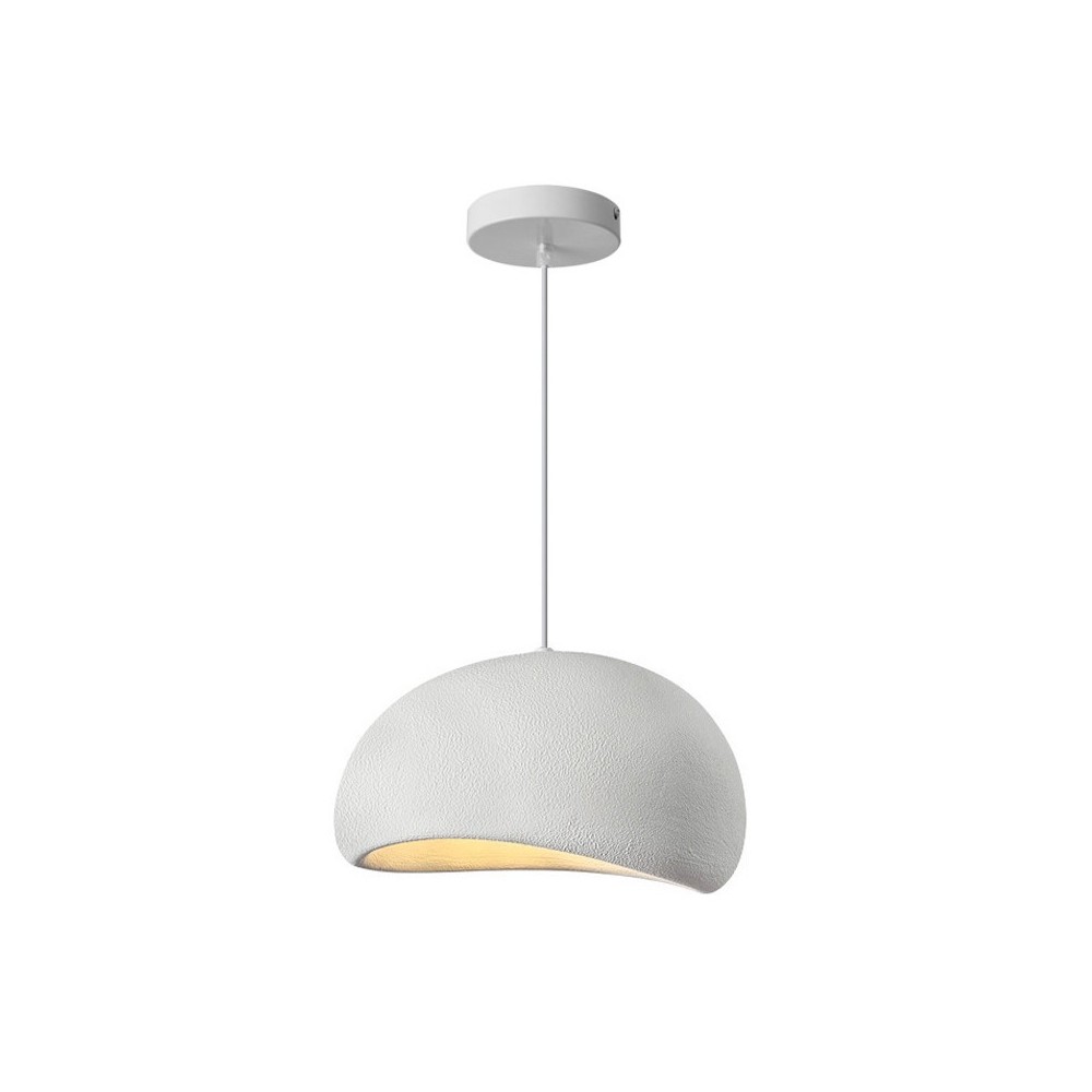 Plafonnier suspension luminaire blanc 30x18 cm Plafonnier suspension luminaire blanc 30x18 cm