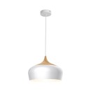 Plafonnier suspension luminaire métal blanc 35x29 cm