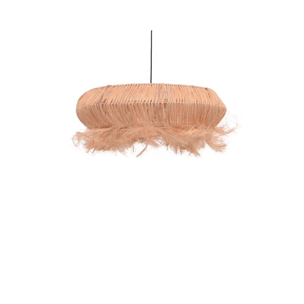 Plafonnier suspension luminaire en bois 65x35 cm Plafonnier suspension luminaire en bois 65x35 cm