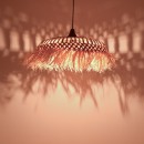 Plafonnier suspension luminaire en sisal  80x45 cm