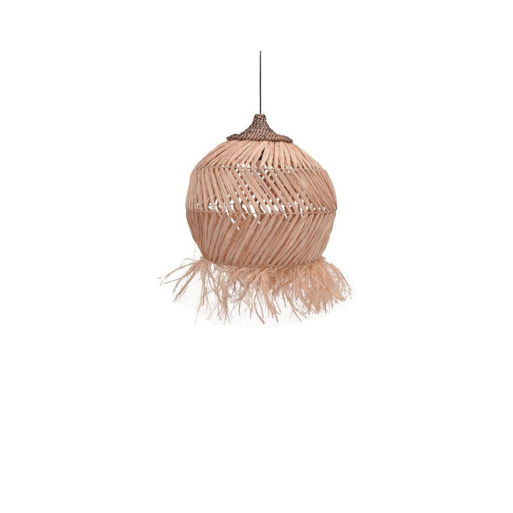 Plafonnier suspension luminaire en sisal 55x68 cm Plafonnier suspension luminaire en sisal 55x68 cm