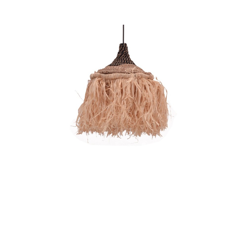 Plafonnier suspension luminaire en sisal 32x45 cm Plafonnier suspension luminaire en sisal 32x45 cm