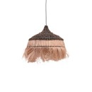 Plafonnier suspension luminaire bois,50x50 cm