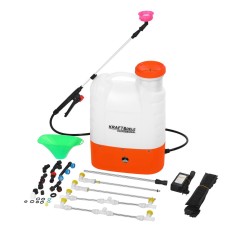 Pulvérisateur electrique sur batterie 16L + 4 buses