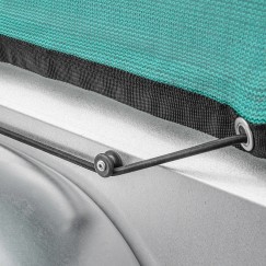 Filet couvre remorque maille fine 2,50x4,50M avec cordon élastique