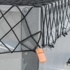 Filet de remorque 2 x 3 m extensible avec cordon élastique