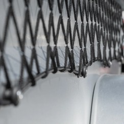 Filet de remorque 2 x 3 m extensible avec cordon élastique