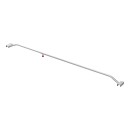 Supports de bâche aluminium réglables 132-204cm pour bâche plate de remorque