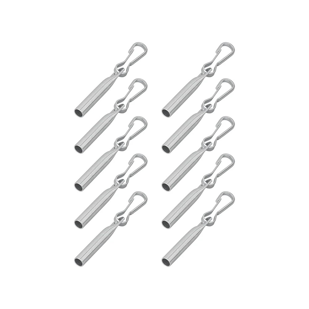 Fermeture d'extrémité de cable Ø6 mm avec crochets simplex - jeu de 10 pièces Fermeture d'extrémité de cable Ø6 mm avec crochets simplex - jeu de 10 pièces
