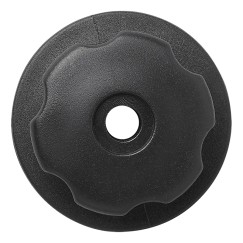 Poulie de bâche L ronde plastique