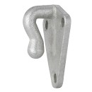 Crochet métal pour corde 41 x 51 mm 10 pièces dans blister