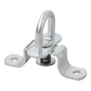 Pontet ronde avec ressort 27mm 4 pièces dans blister
