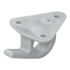 Crochet plastique pour corde avec un oeil 48x45mm 5 pièces dans blister