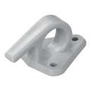 Crochet plastique pour corde avec un oeil 48x45mm 5 pièces dans blister