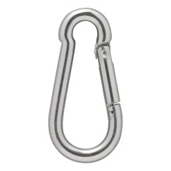 Mousqueton inox 6x60mm