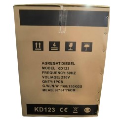 Agregat Diesel 7000W 12/230V KD123