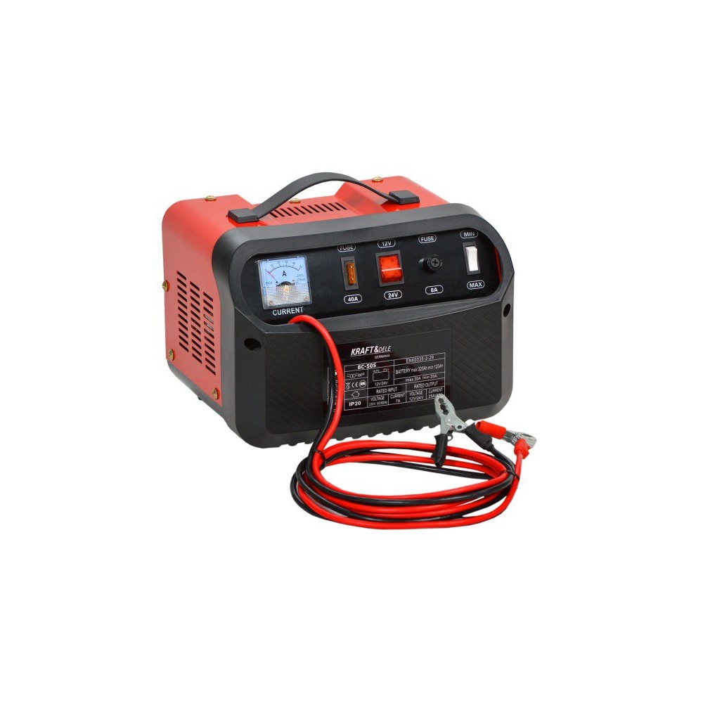 Prostownik samochodowy 12 24V 40A 300Ah KD1909