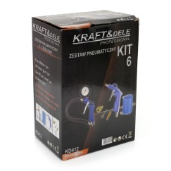 Zestaw Pneumatyczny 6 elementów KD412