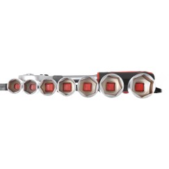 Komplet Nasadek z Grzechotką 1/2" KD10108  19cz.