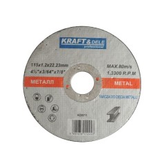 Tarcza do metalu 115x1,2x22,23 KD971