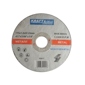 Tarcza do metalu 115x1,2x22,23 KD971