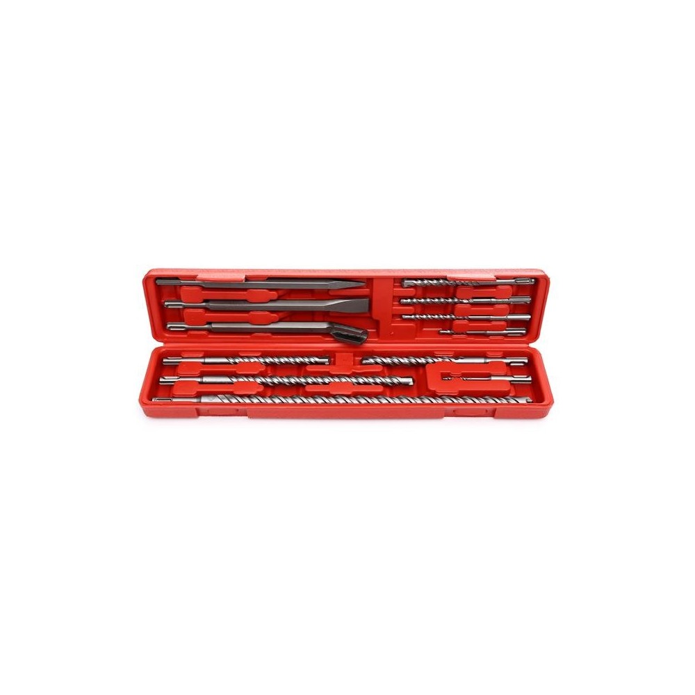 Zestaw 9 wierteł S4 + 3 dłuta SDS+ KD10206