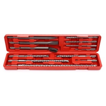 Zestaw 9 wierteł S4 + 3 dłuta SDS+ KD10206