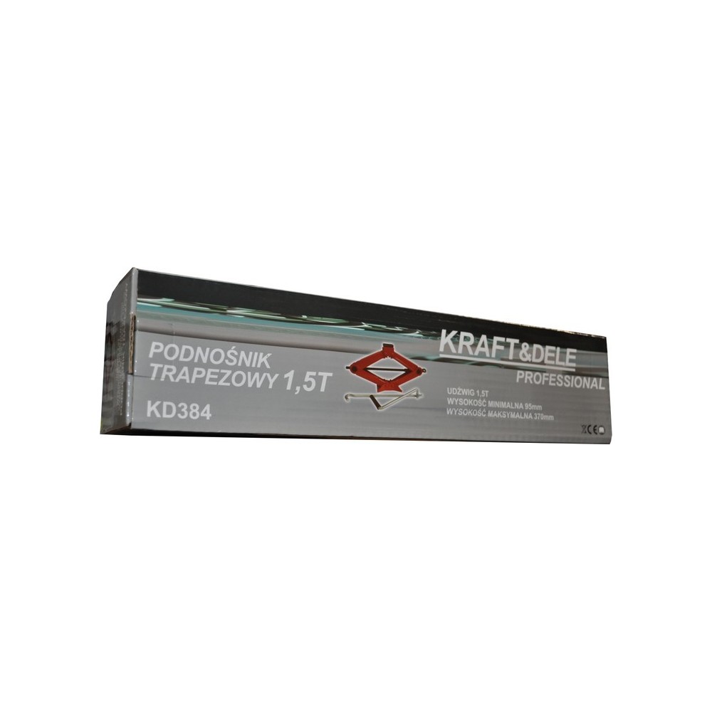 Podnośnik samochodwy trapezowy 1,5T KD384