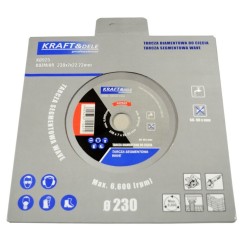 Tarcza segmentowa do cięcia 230x7x22,23 KD925