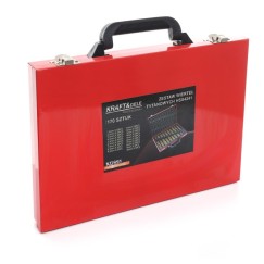 Wiertła tytanowe HSS do metalu 170 szt. KD991
