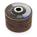 Komplet tarcz  listkowych 10szt.  115mm P40 KD960