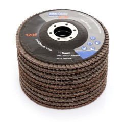 Komplet tarcz listkowych 10szt. 125mm P80 KD967